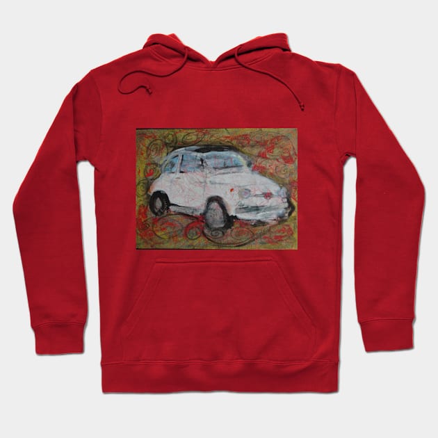 Fiat 500 - 323 detail Hoodie by walter festuccia